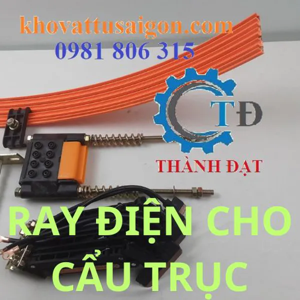 Ray điện cho cẩu trục