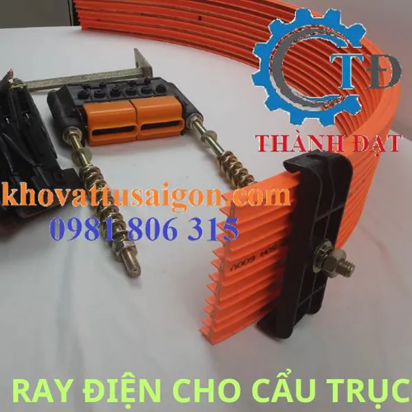 Ray điện cho cẩu trục