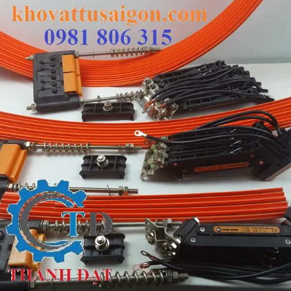 Ray dẫn điện cho palang cầu trục