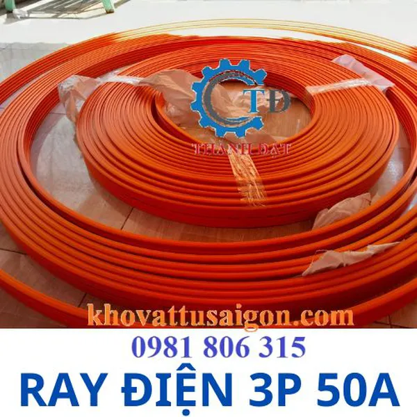 Ray điện cầu trục 3P 50A