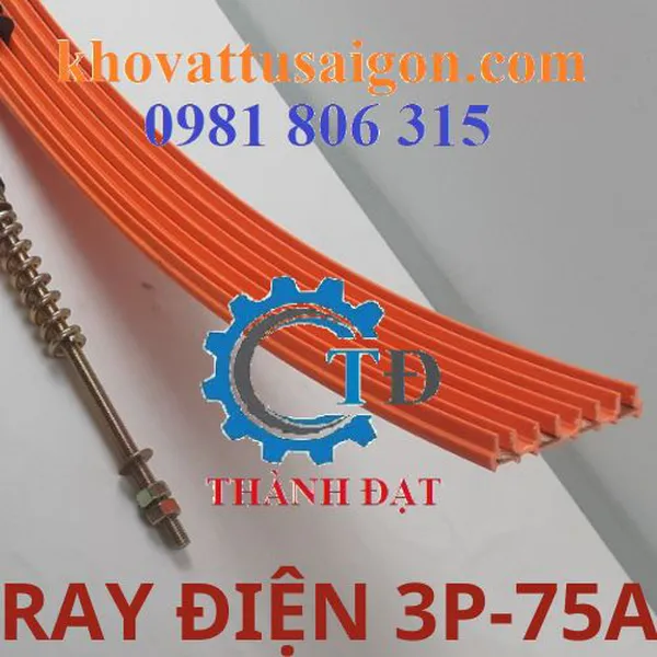 Ray an toàn cho cầu trục 3P 75A