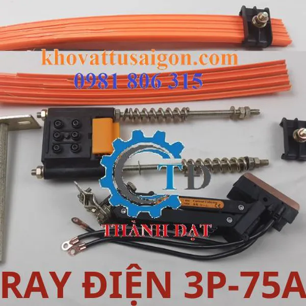 Ray an toàn cho cầu trục 3P 75A