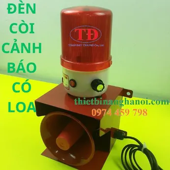 Đèn còi cảnh báo cầu trục có loa 380v