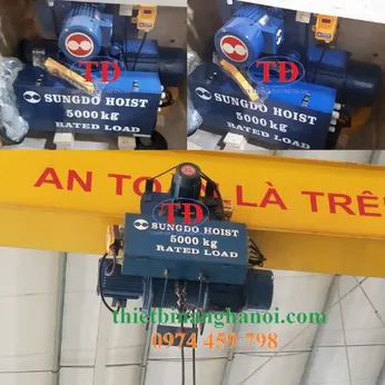 Palag cáp điện Sungdo 5 tấn