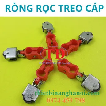 Ròng rọc treo 2 dây điện