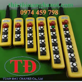 Tay bấm điều khiển cầu trục hiệu Schneider