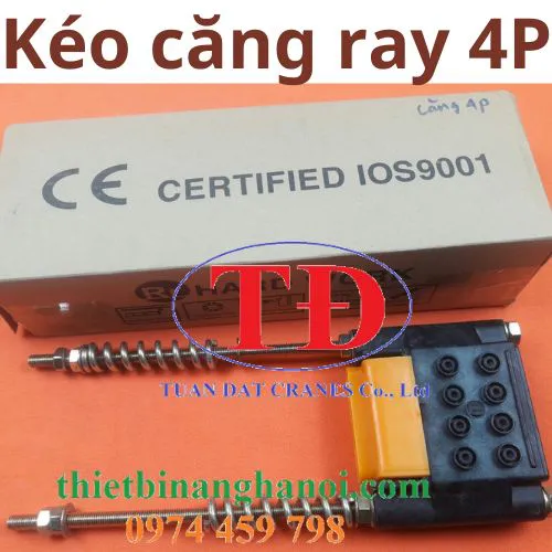 Kéo căng ray điện an toàn 4P