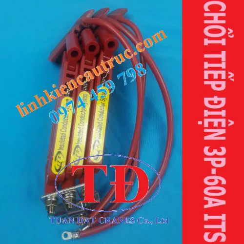 Chổi tiếp điện cầu trục 3P-60A ITS CH3040
