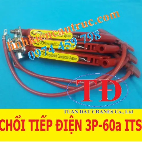 Chổi tiếp điện cầu trục 3P-60A ITS CH3040