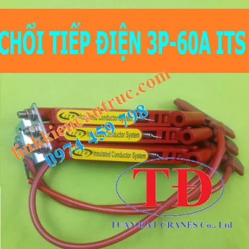 Chổi tiếp điện cầu trục 3P-60A ITS CH3040