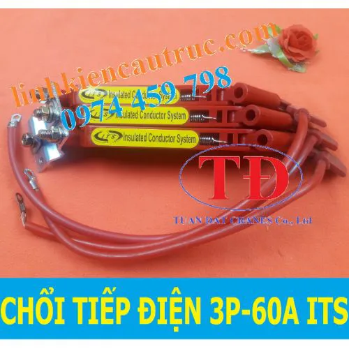 Chổi tiếp điện cầu trục 3P-60A ITS CH3040