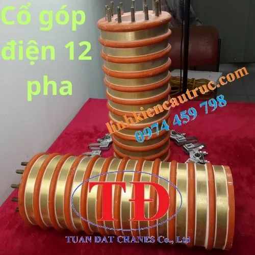 Cổ góp điện 12 vành