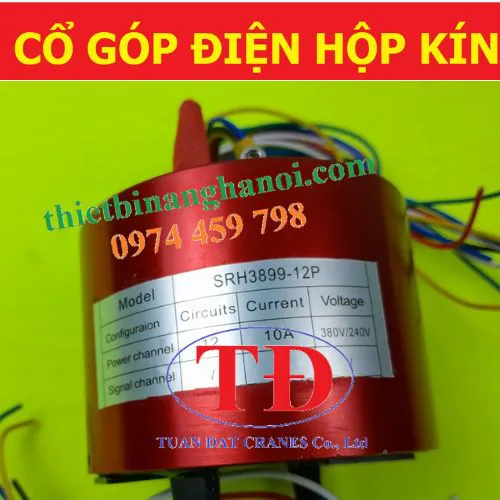 Cổ góp điện kiểu hộp kín model SHR3899-12P