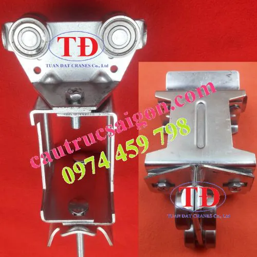 Con lăn dẫn hướng ray C cầu trục