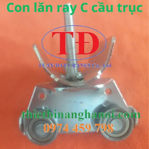 Ròng rọc treo ray C cầu trục