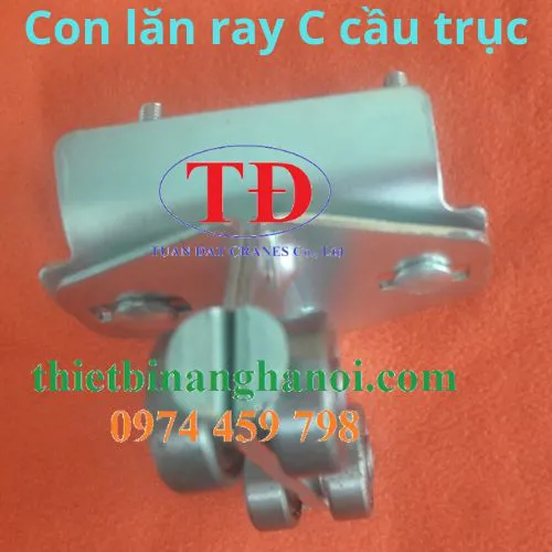 Ròng rọc treo ray C cầu trục