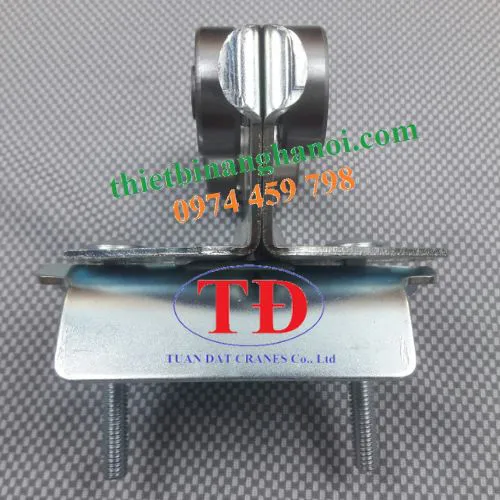 Con lăn treo cáp ray C cầu trục