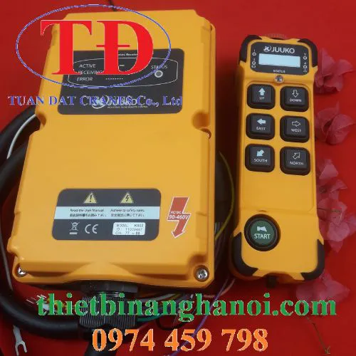 Các loại điều khiển từ xa cầu trục