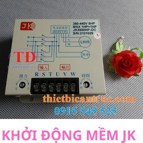 Khởi động mềm cầu trục 5.5 JK