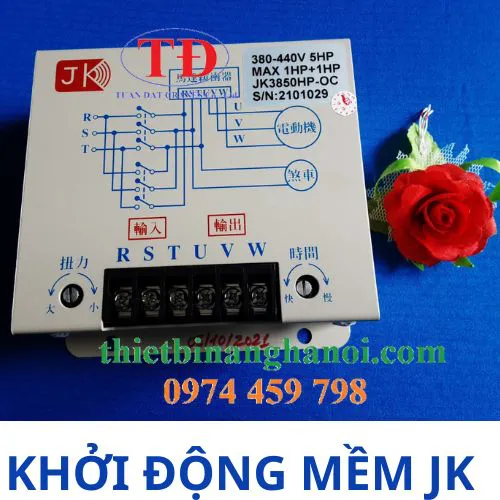 Khởi động mềm cầu trục 5.5 JK