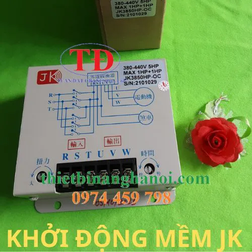 Khởi động mềm cầu trục 5.5 JK