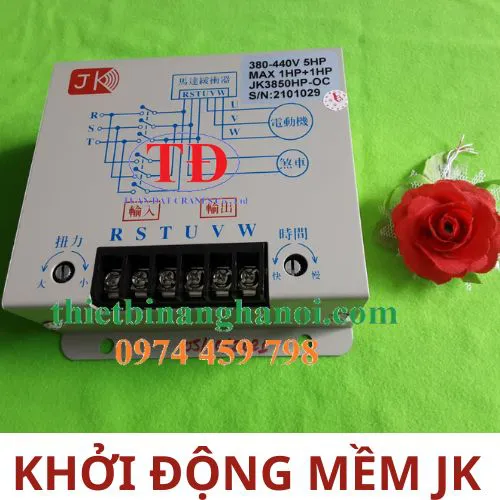 Khởi động mềm cầu trục 5.5 JK