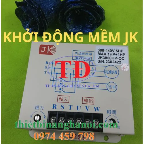 Khởi động mềm cầu trục 5.5 JK