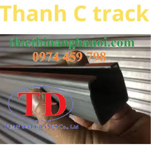 Thanh C track cho cầu trục