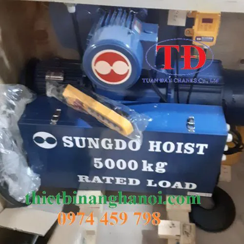 Palag cáp điện Sungdo 5 tấn