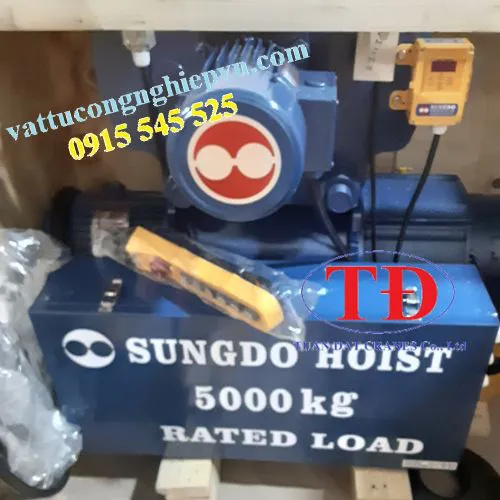Palag cáp điện Sungdo 5 tấn
