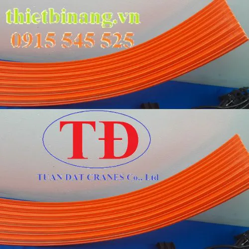 Ray điện cho cầu trục an toàn