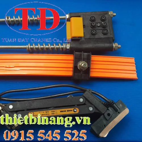 Ray điện cho cầu trục an toàn