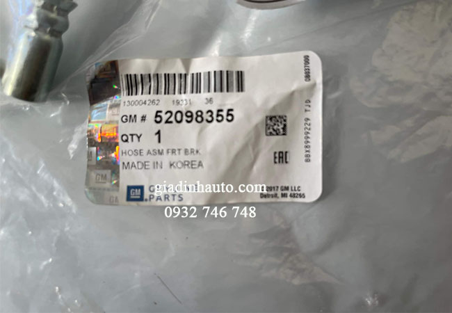 ống dầu phanh trước xe traiblazer ống dầu phanh trước xe traiblazer