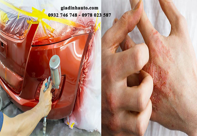 các chất hóa học của sơn hóa học có tính chất độc hại khi dặm sơn các chất hóa học của sơn hóa học có tính chất độc hại khi dặm sơn