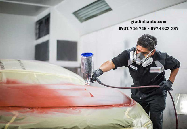 cần bảo hộ kĩ càng khi sơn dặm bằng sơn hóa học cho xe cần bảo hộ kĩ càng khi sơn dặm bằng sơn hóa học cho xe