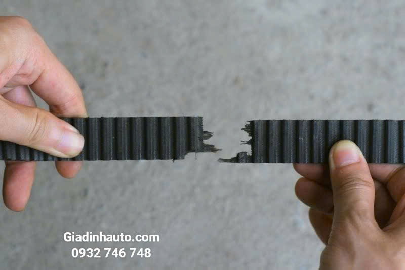 dây cam mòn, lão hoá theo thời gian dây cam mòn, lão hoá theo thời gian