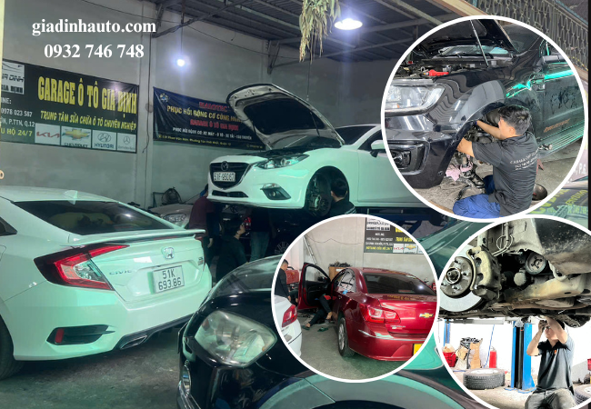 Gara Gia Định cung cấp các dịch vụ bảo dưỡng định kỳ và các dịch vụ chăm sóc xe chuyên sâu. Gara Gia Định cung cấp các dịch vụ bảo dưỡng định kỳ và các dịch vụ chăm sóc xe chuyên sâu.