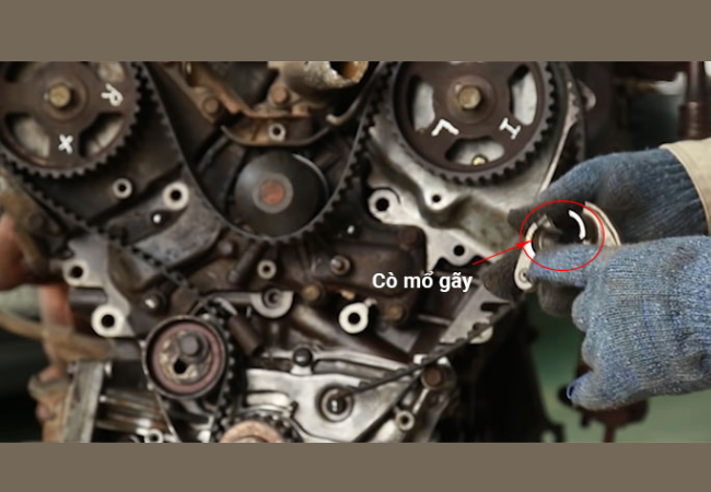 Kiểm tra định kỳ dây cam, căng dây và thay thế khi có dấu hiệu mòn, nứt hoặc giãn Kiểm tra định kỳ dây cam, căng dây và thay thế khi có dấu hiệu mòn, nứt hoặc giãn