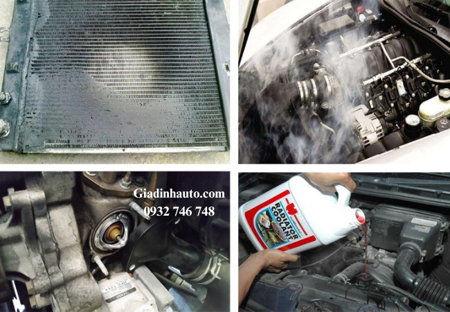 Kiểm tra mực nước làm mát và tình trạng két nước mỗi lần bảo dưỡng Kiểm tra mực nước làm mát và tình trạng két nước mỗi lần bảo dưỡng