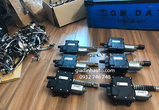 cụm mô tơ điều khiển phanh tay điện captiva c140 cụm mô tơ điều khiển phanh tay điện captiva c140