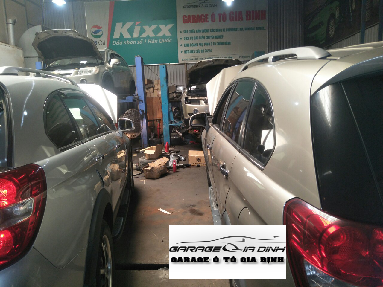 gara sửa chữa ô tô chuyên nghiệp