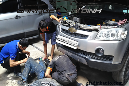 gara ô tô uy tính chất lượng