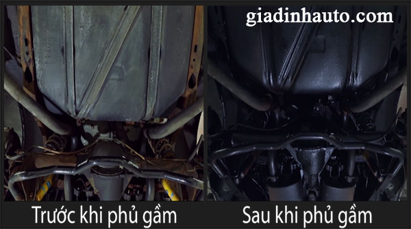 phủ gầm xe ô tô phủ gầm xe ô tô
