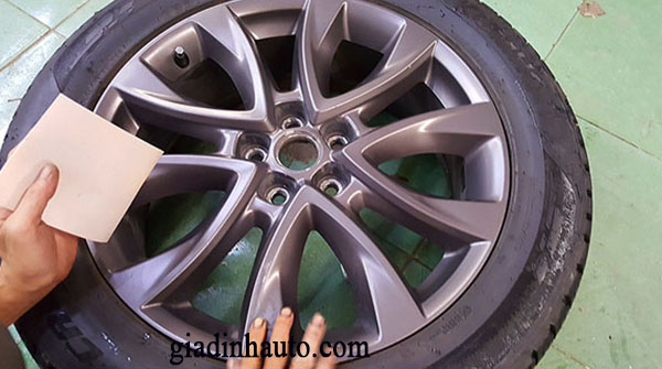 sơn mâm xe ô tô sơn mâm xe ô tô