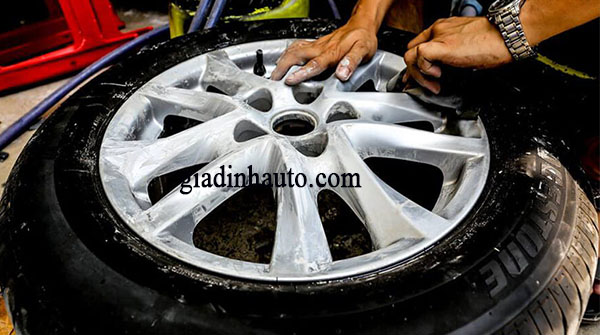 sơn mâm xe ô tô sơn mâm xe ô tô