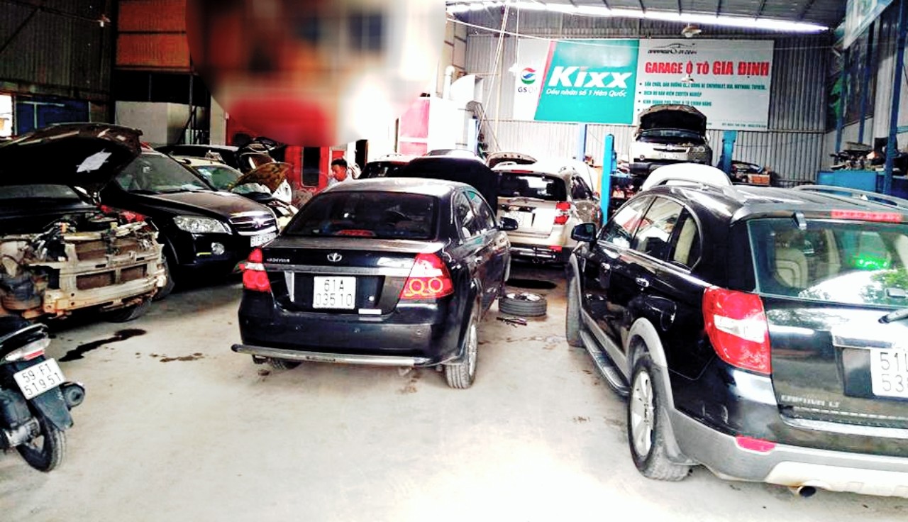 garage ô tô gia định garage ô tô gia định