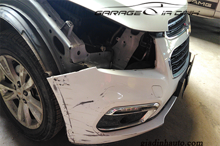 xe trước khi sơn với quy trình sơn xe tại gara ô tô gia định xe trước khi sơn với quy trình sơn xe tại gara ô tô gia định