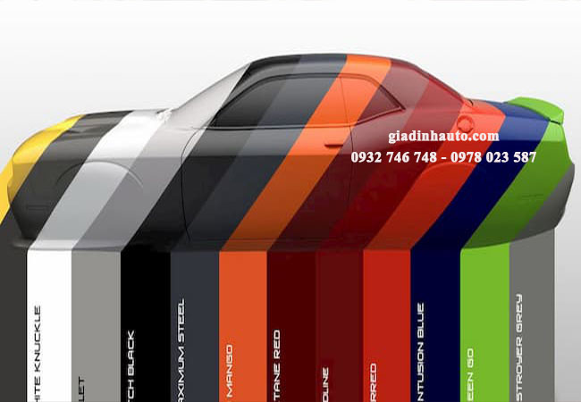 lựa chọn màu sắc theo phong cách xe khi sơn dặm lựa chọn màu sắc theo phong cách xe khi sơn dặm