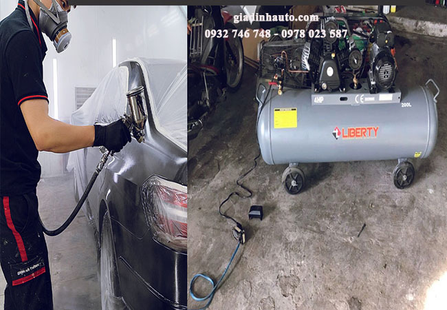 máy nén khí dùng cho sơn dặm ô tô máy nén khí dùng cho sơn dặm ô tô