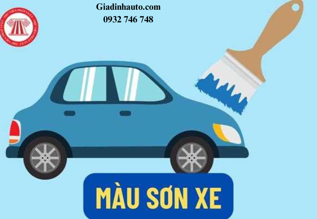Phải làm lại thủ tục đăng ký xe nếu đổi màu sơn Phải làm lại thủ tục đăng ký xe nếu đổi màu sơn